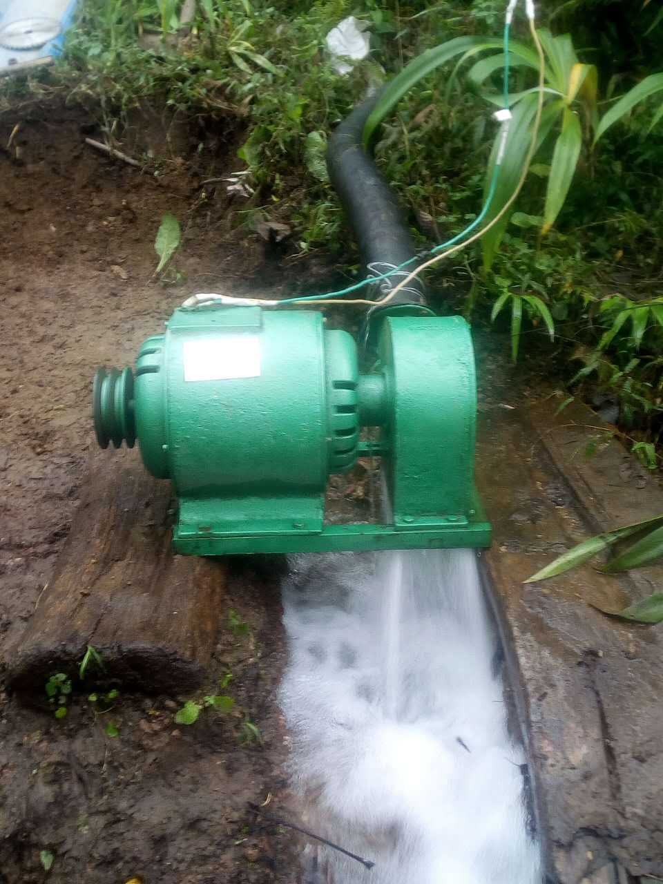 厂家批发3000w单相冲击式水轮发电机3kw220v卧式两用水力发电机组