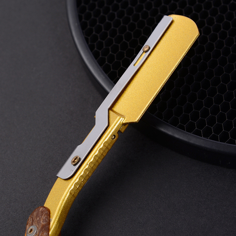 发彩彩美发专业削发刀理发削刀打薄器碎发打薄刀架刀片手动型刮刀