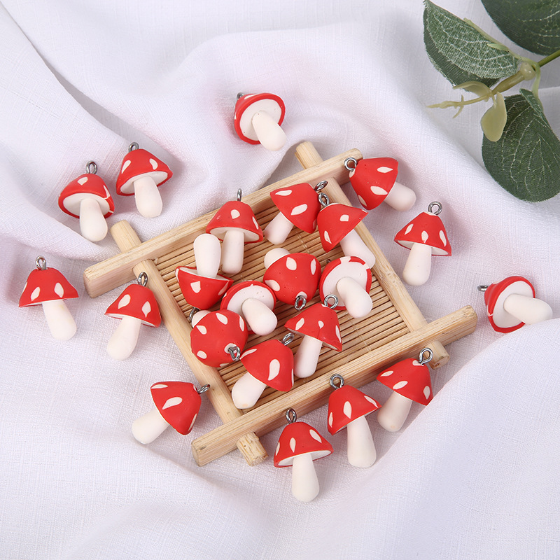 Polymer Clay Cake Mushroom Lucky Bag DIY Cream Phone Case Material Package Simulation Corn Candy Toy Accessories Micro Landscape