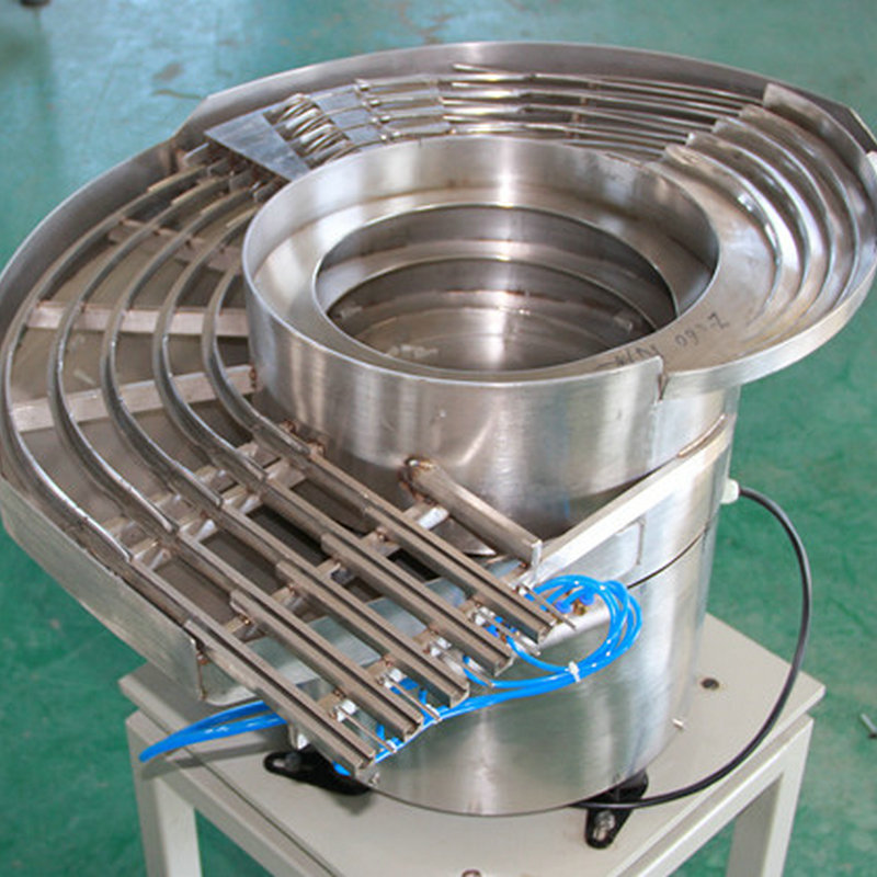 厂家定制多轨道震动盘送料自动排序机振盘设备配件五金大型振动盘