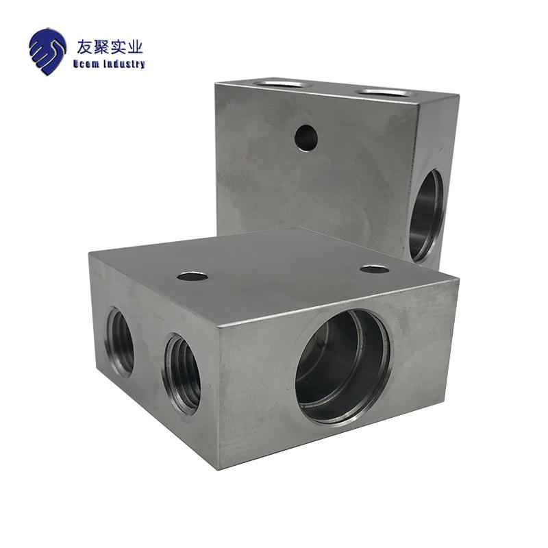 专业316l不锈钢阀体制作 铝主阀芯液压阀套座 换向阀滑阀按图来样