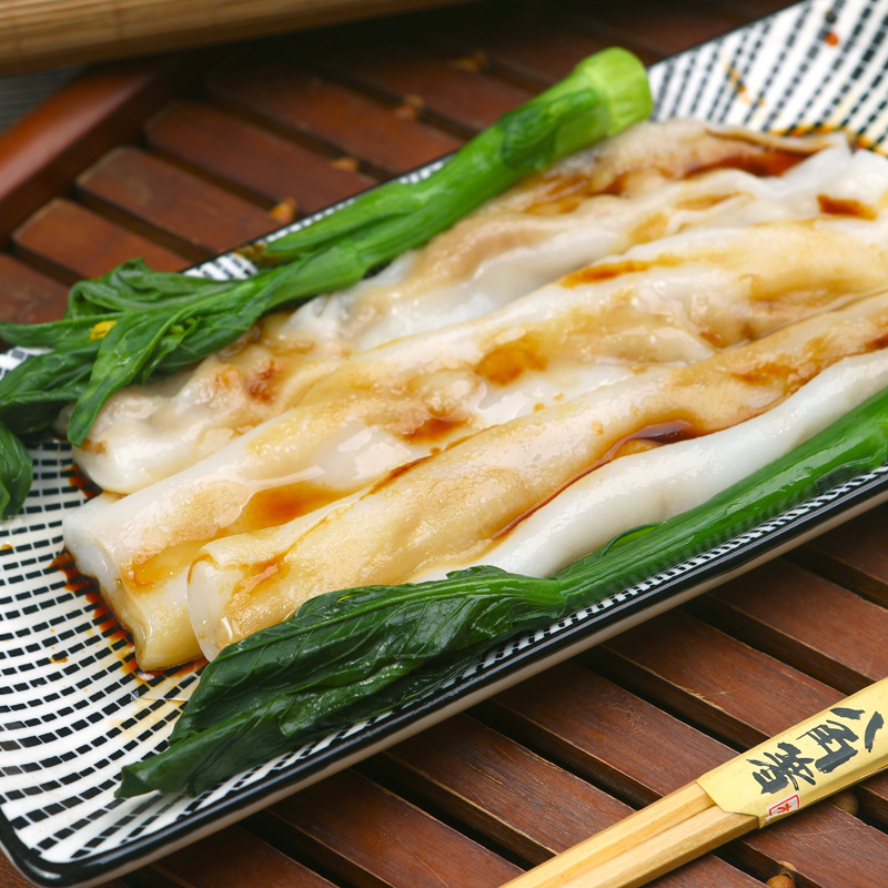 速冻半成品猪肉布拉肠广东特色小吃肠粉茶楼餐厅速食早餐点心3条