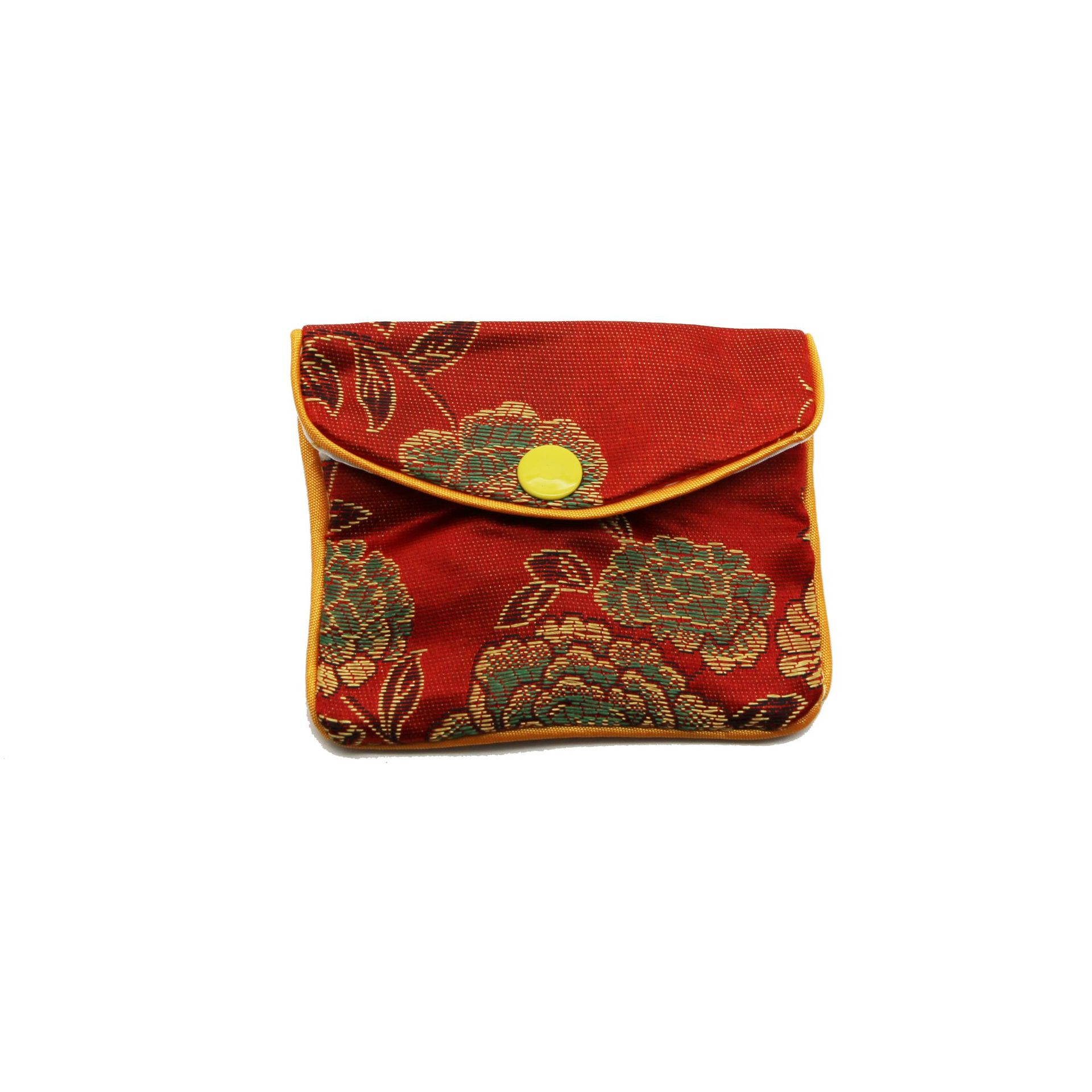 复古袋锦袋锦囊包珠宝首饰袋刺绣中国风拉链佛袋四方锦囊