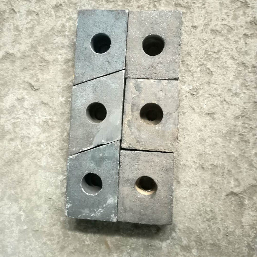 制砂机配件6x1145 _6x1150 高铬冲击块 适配黎明世邦红星制砂机