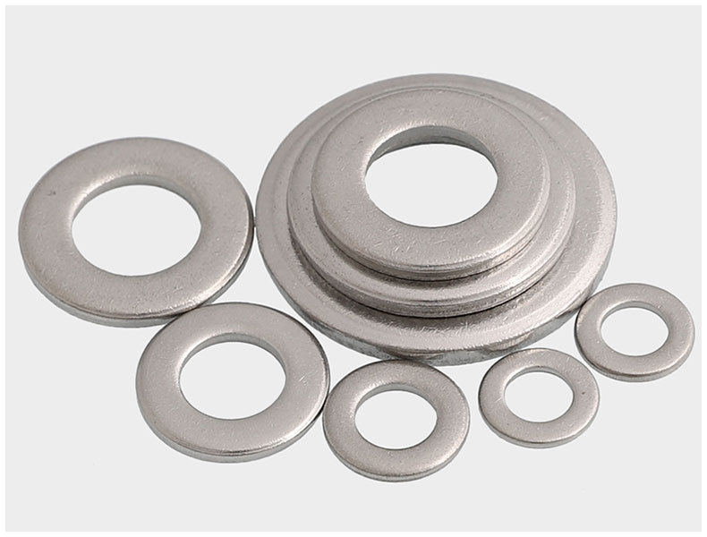 gb97.2 304不锈钢a级倒角型平垫圈 平垫片介子m5m6m8m10m12m16m20