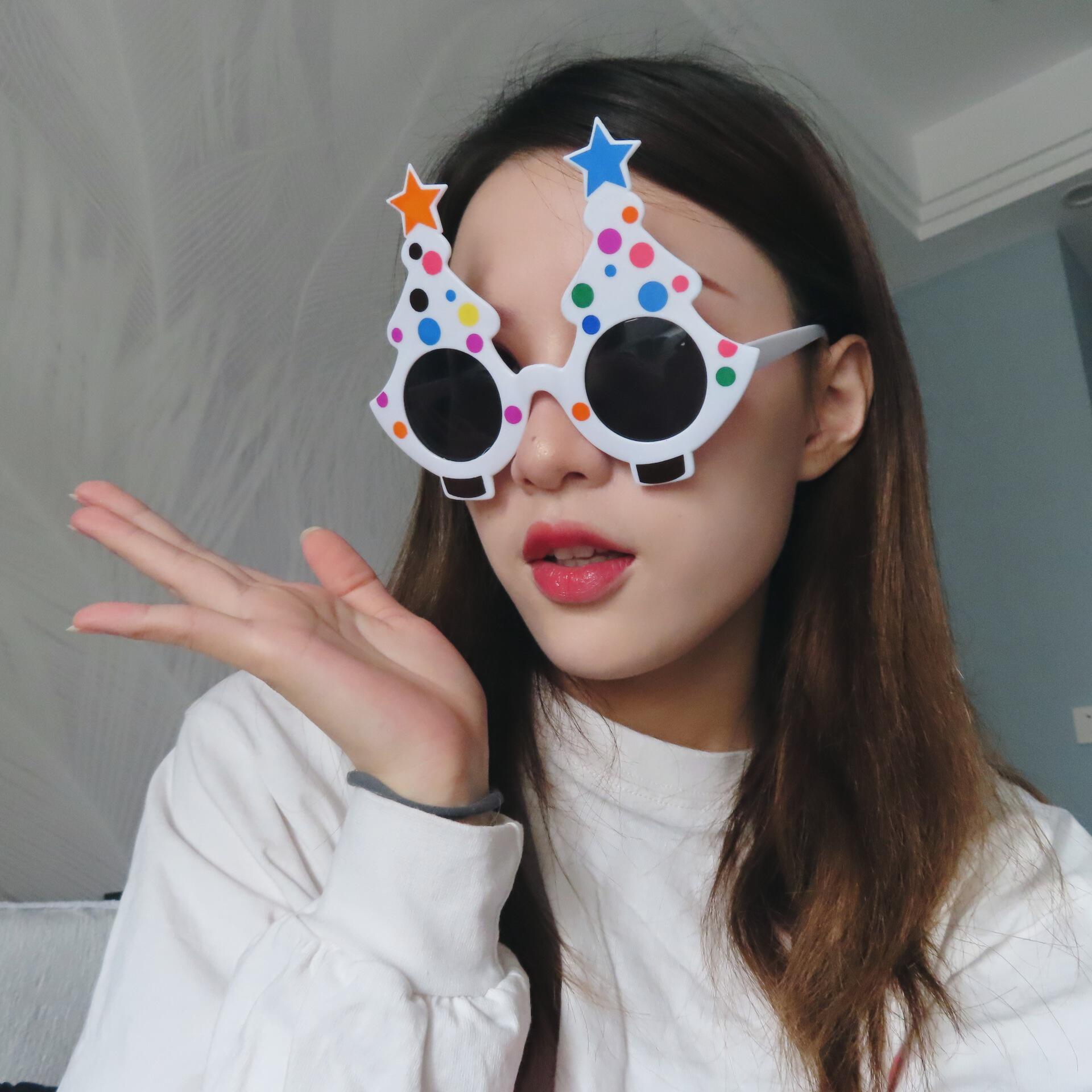 生日聚会毕业拍照搞怪比耶眼镜 创意可爱男女通用野餐个性装饰-报价