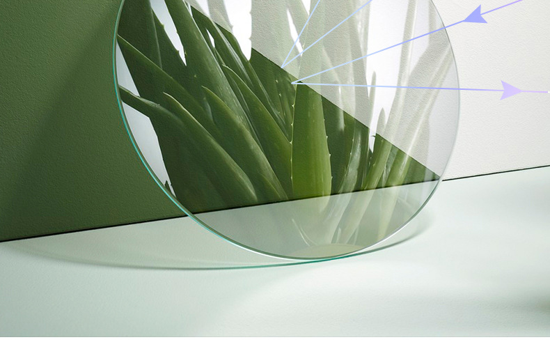 防蓝光非球面1.61绿膜防雾近视镜片加硬加膜抗辐射树脂镜片