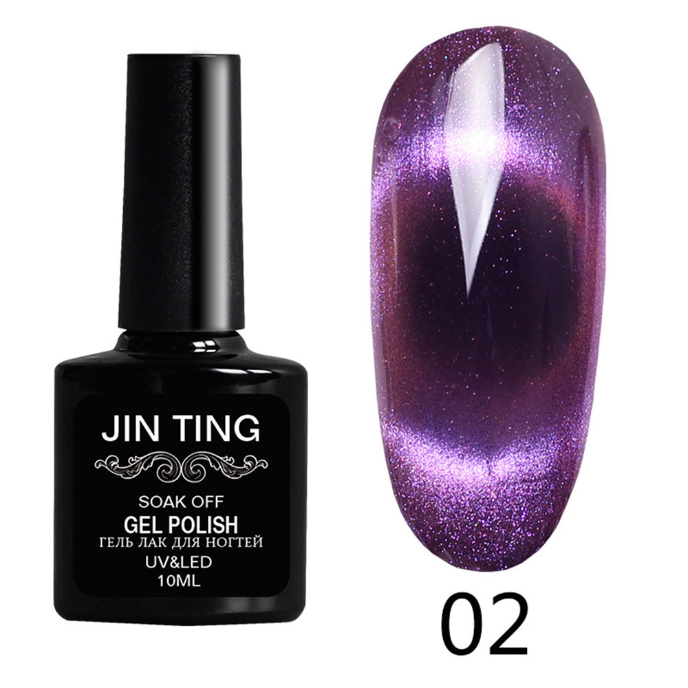 Jinting for Nail Beauty Salon Uv Polish 9d Cat Eye Gel Polish 8ml Magic Variety Cross-Border Hot Foreign Trade Wholesale