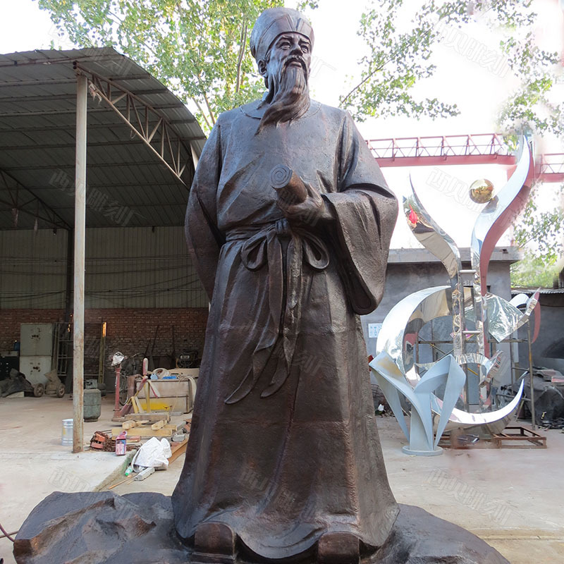 铜古代人物雕塑 黄铜苏轼苏东坡雕像 厂家直销 接受各种定制338