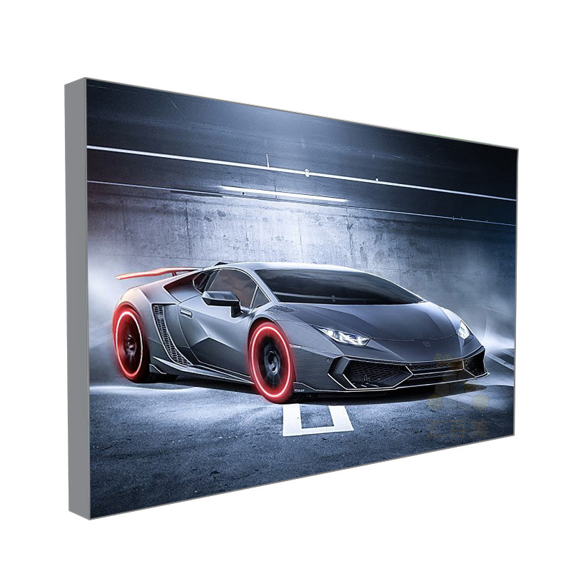 编程led动感灯箱 无边框卡布l动感闪动灯箱 定制动画广告动态灯箱