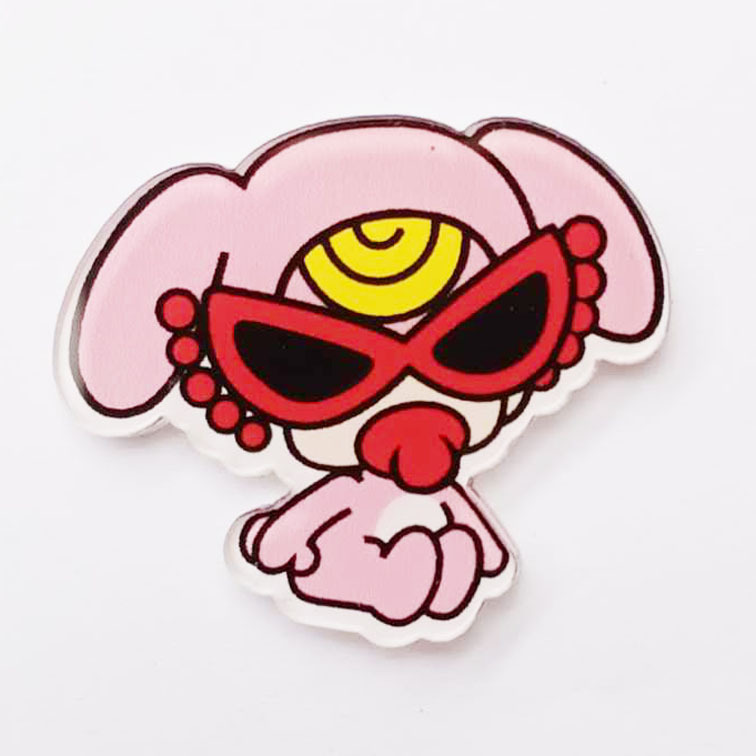 新款日韩流行黑超奶嘴配饰diy饰品服装鞋子配件亚克力材质时尚