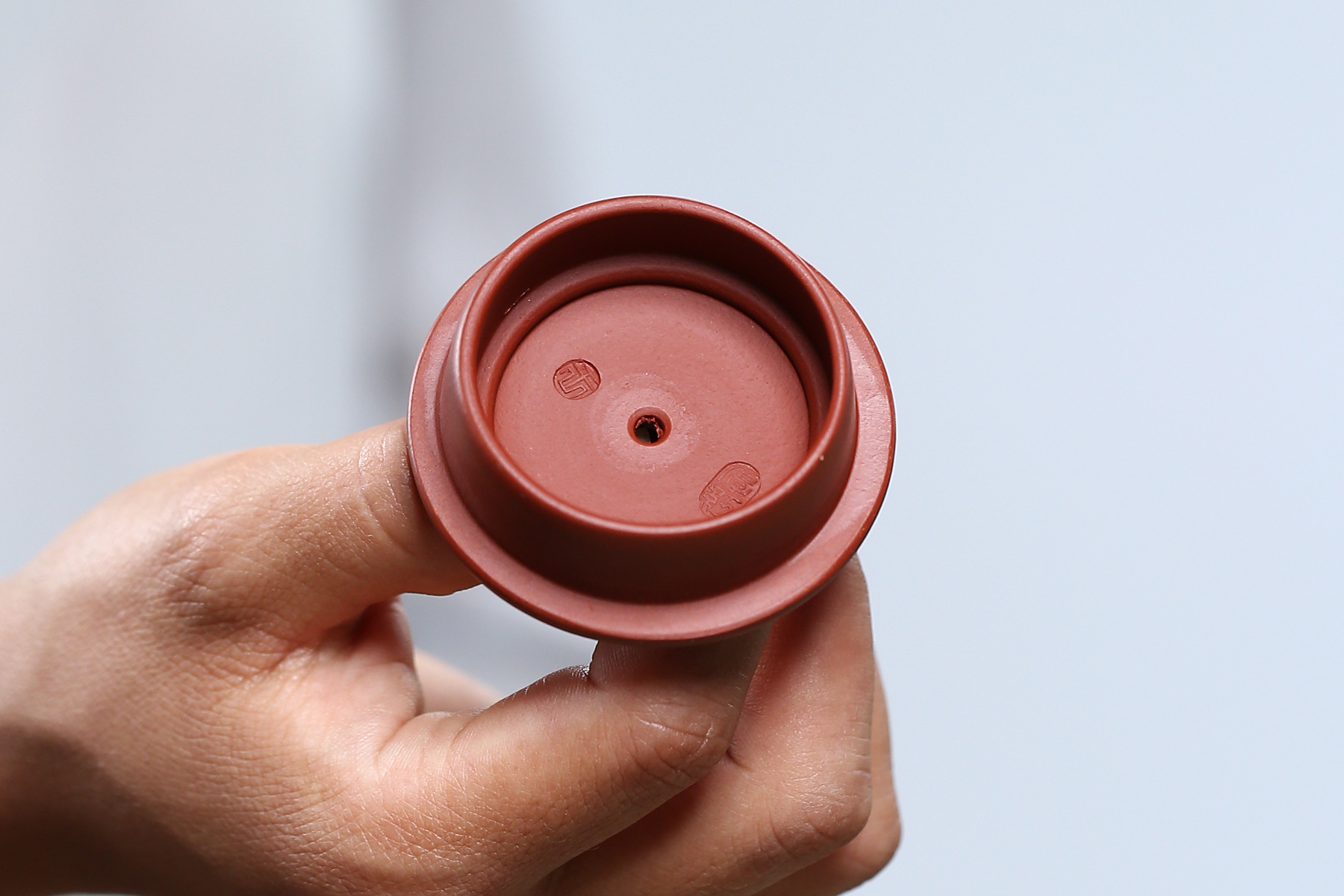 宜兴紫砂壶原矿大红袍双层盖子冶石瓢茶具源头厂家批发定制代发