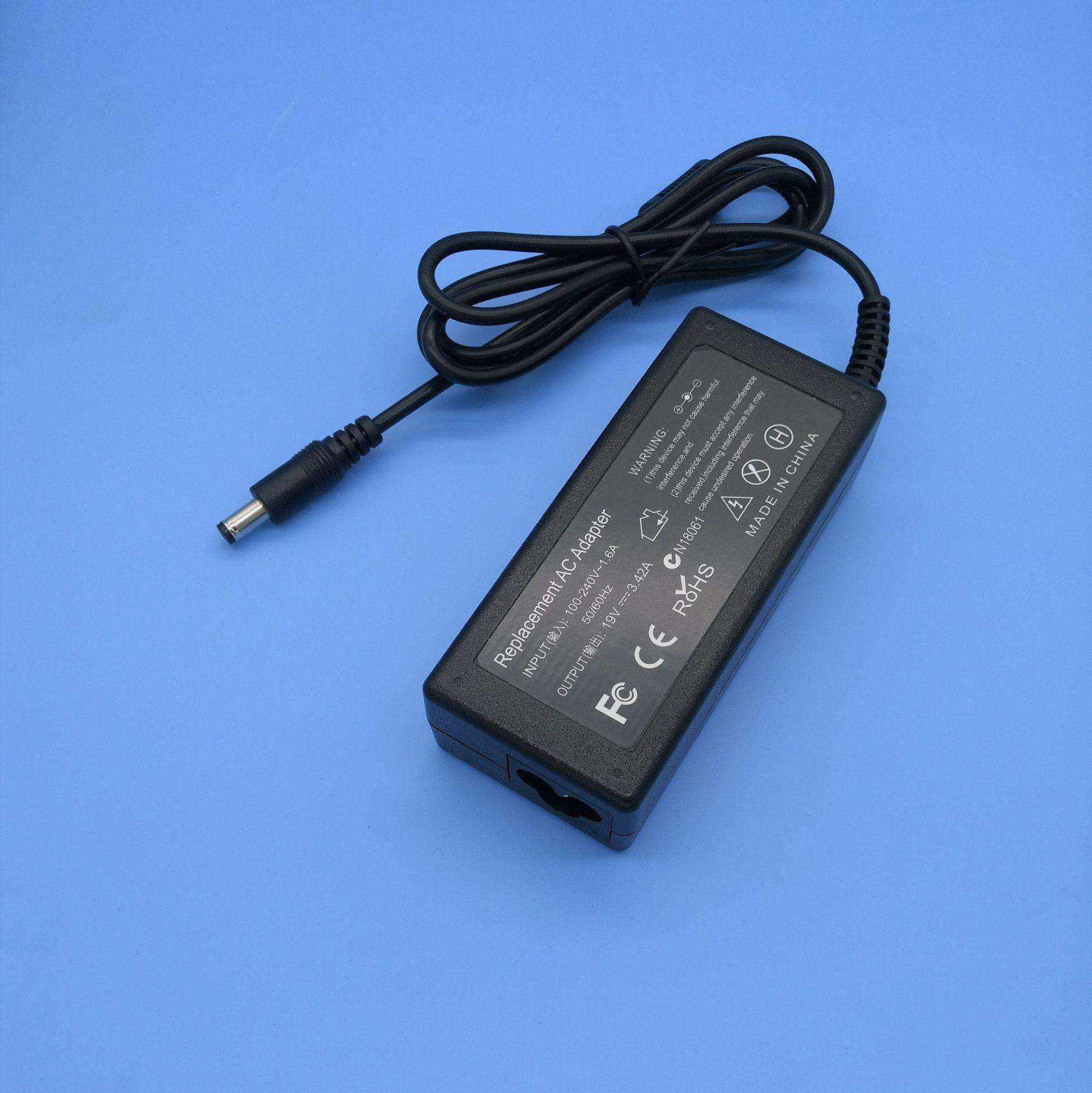 适用于asus华硕笔记本电源适配器19v3.42a65w接口5.5*2.5mm