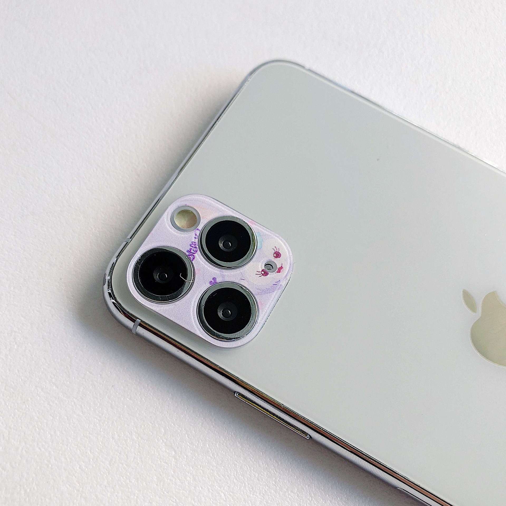 适用于iphone11摄像头亚克力卡通镜头膜iphonexsmax后摄像头圈