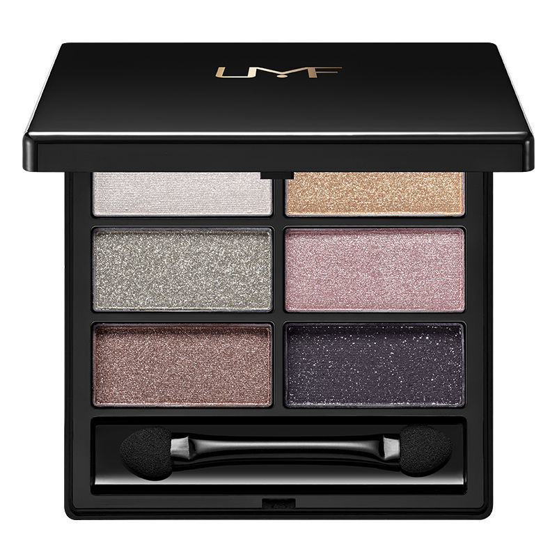 欧美跨境六色眼影盘批发珠光多色眼影组合亚马逊爆款不晕染眼影盒