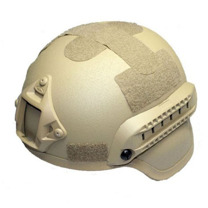 mich2000带导轨墨鱼干战术头盔玻璃钢户外游戏野战战术f防爆头盔