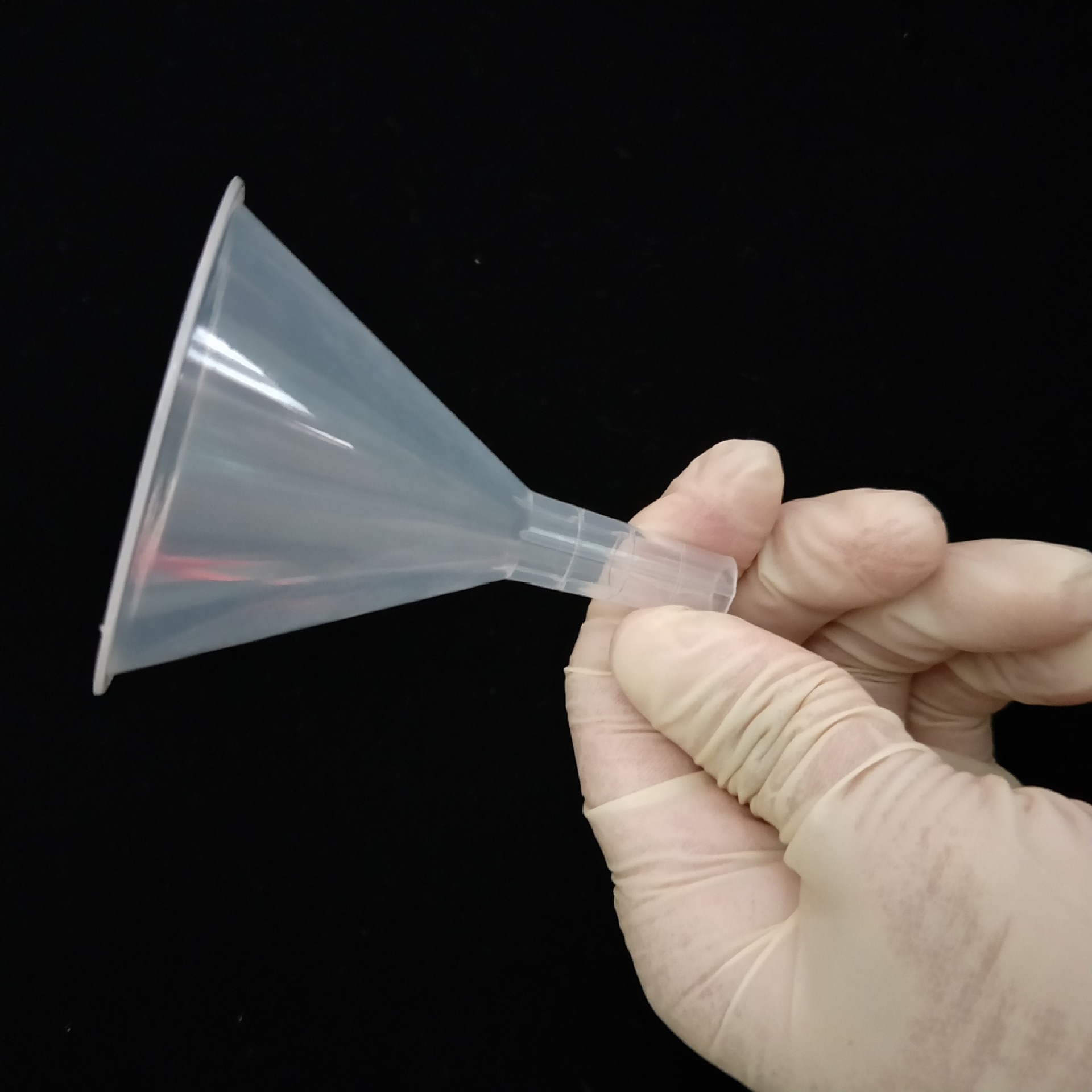 厂家供应现货60mm塑料漏斗分液漏斗小号漏斗实验室漏斗