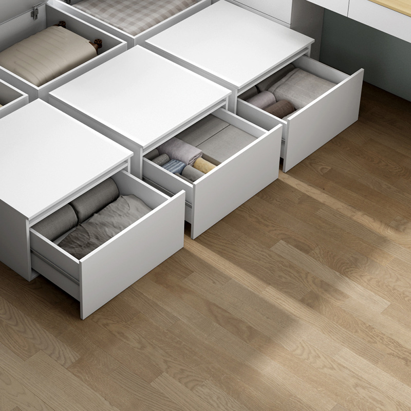 榻榻米床衣柜一体床现代简约魔方组合床高箱储物床小户型踏踏米床