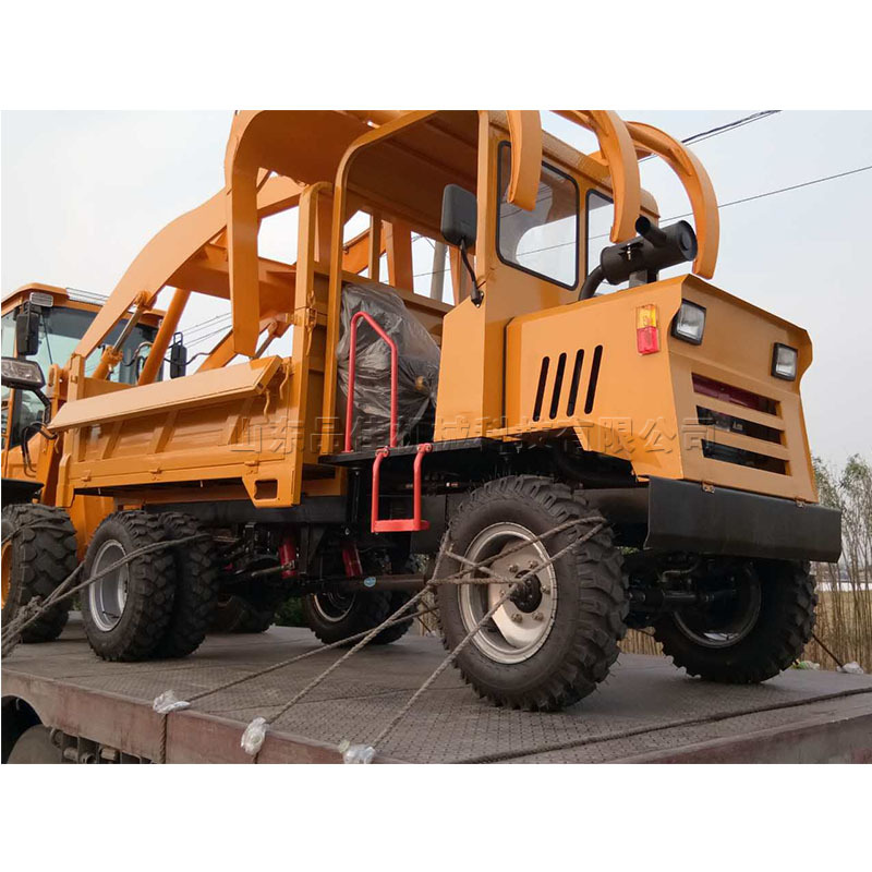 柴油大马力四轮运输车 工程四驱土方货物装载转运车 农用拉砖车