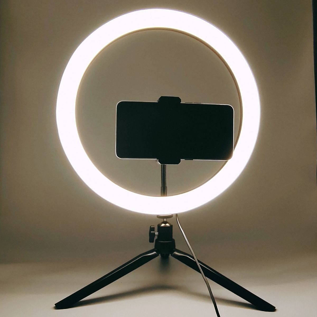 10寸补光灯环形灯网红主播美颜瘦脸自拍摄影灯直播设备厂家直销
