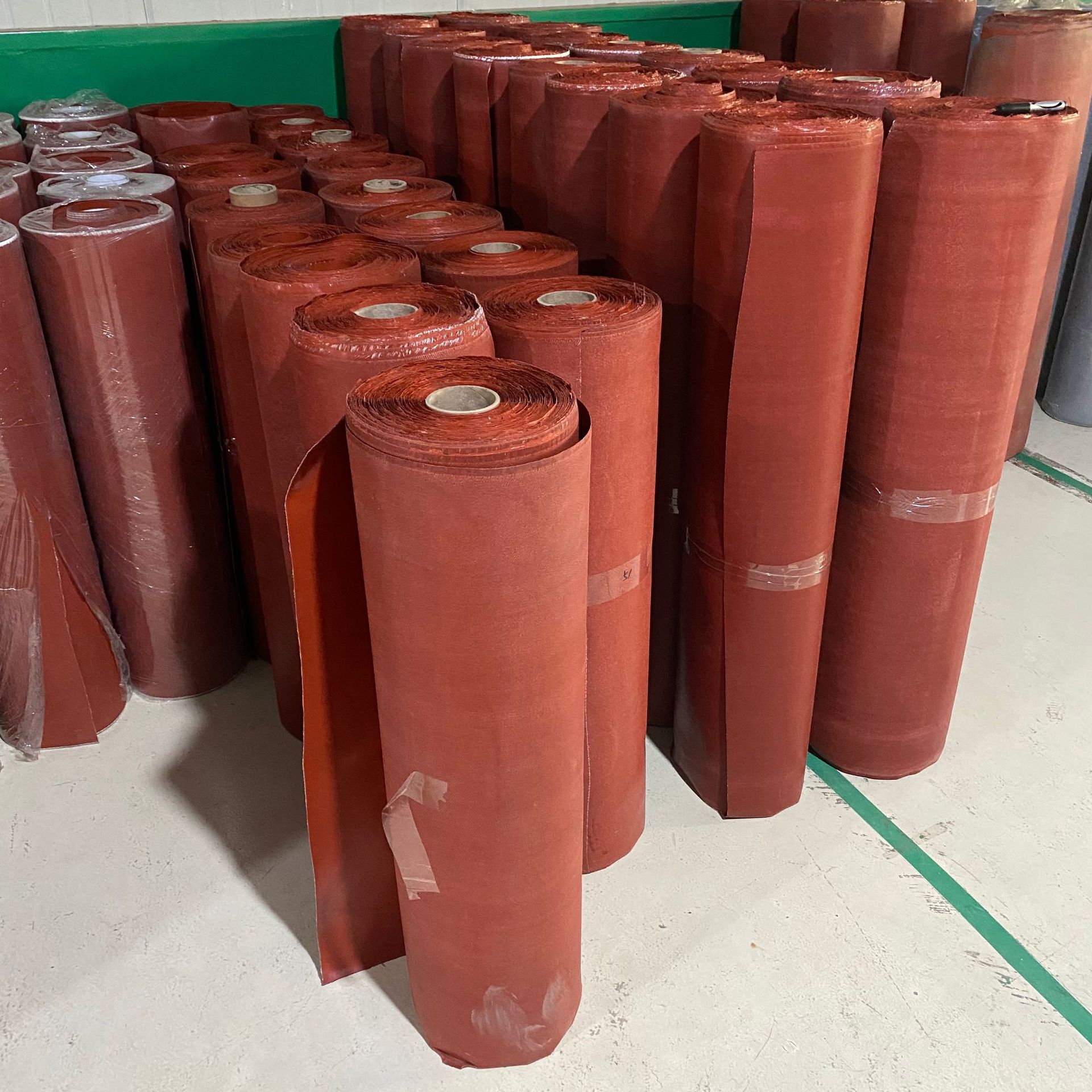 耐高温硅胶防火布