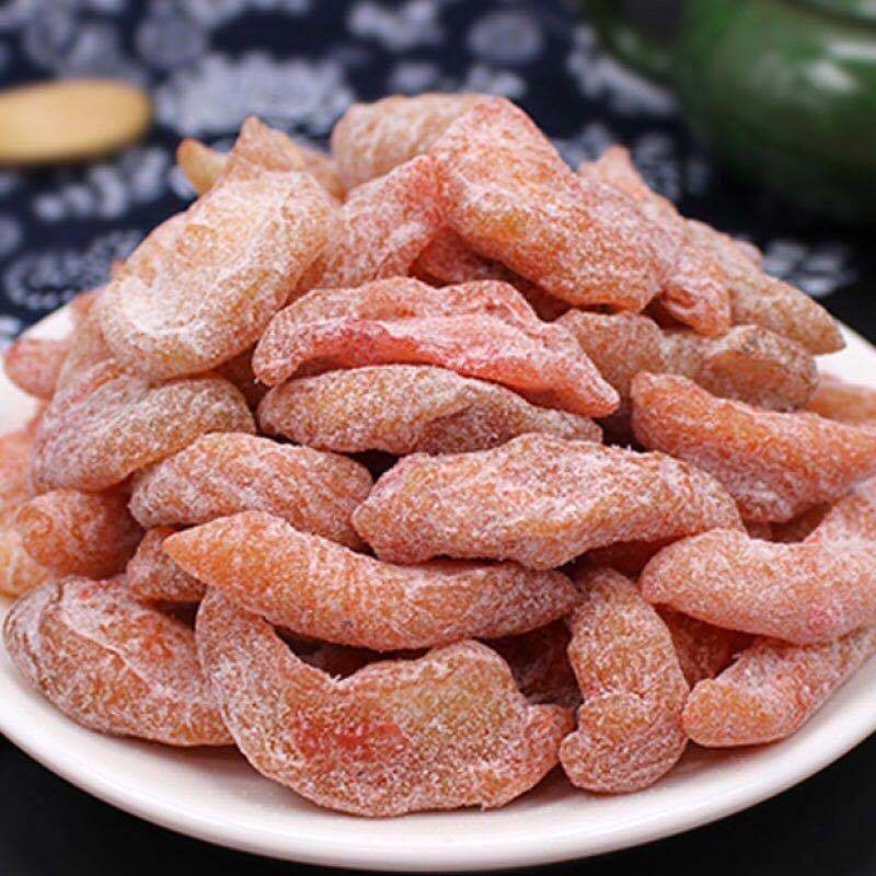盐津桃肉蜜饯果脯果干无核桃肉干办公零食蜜饯果脯桃干零食小吃