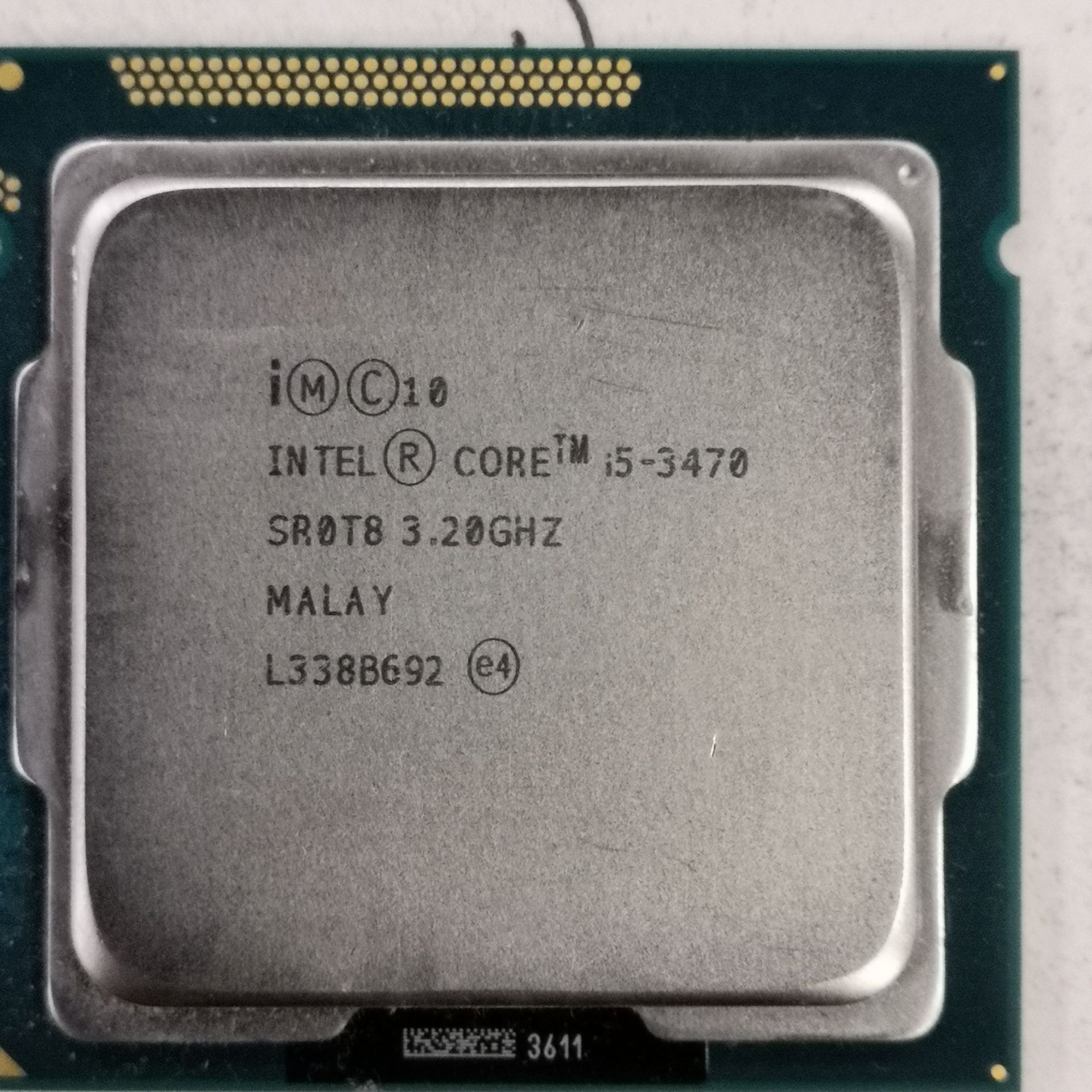 cpu i5-3470正版散片一年质保3.2ghz主频6mb缓存4核4线程lga1155