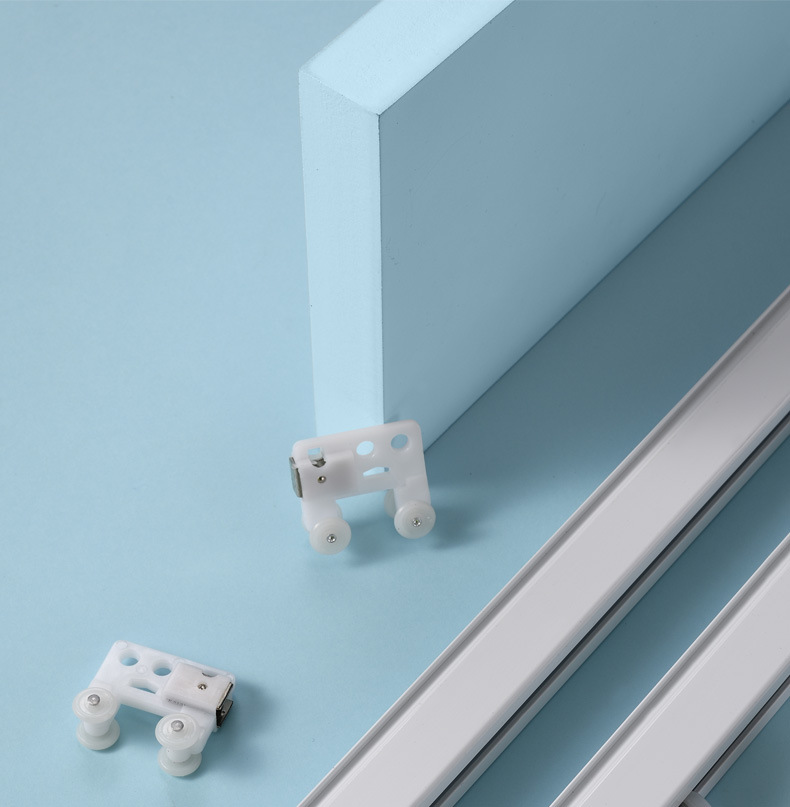 0mm豪华轻奢大方轨别墅用窗帘轨道直轨直滑道单轨双轨合金配置