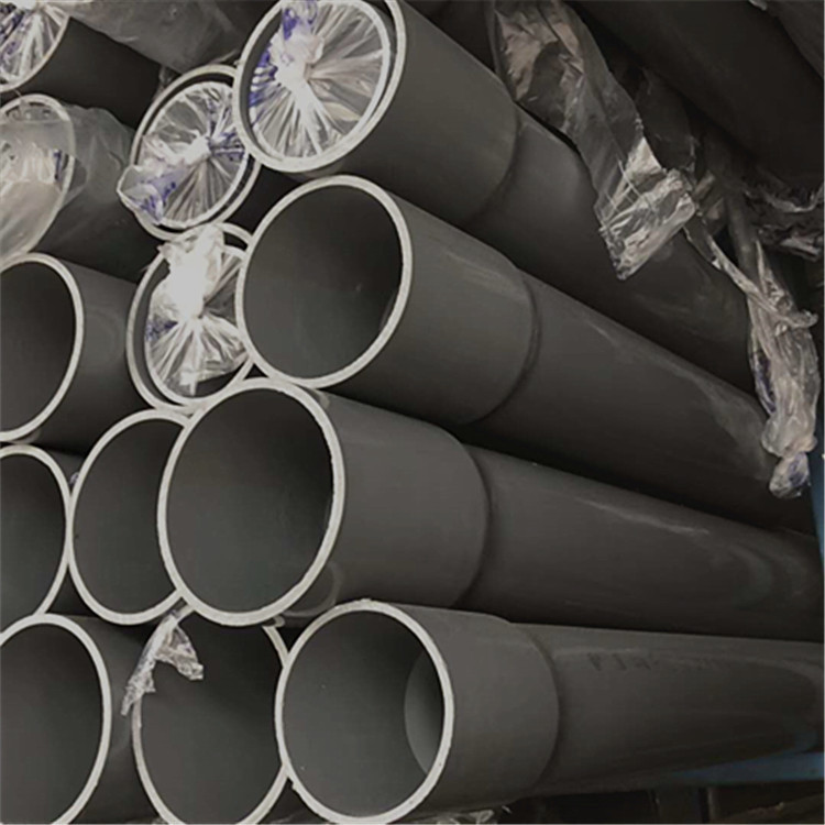 upvc给水管10mpa灰色pvc给水管材耐酸碱耐腐蚀工业管材