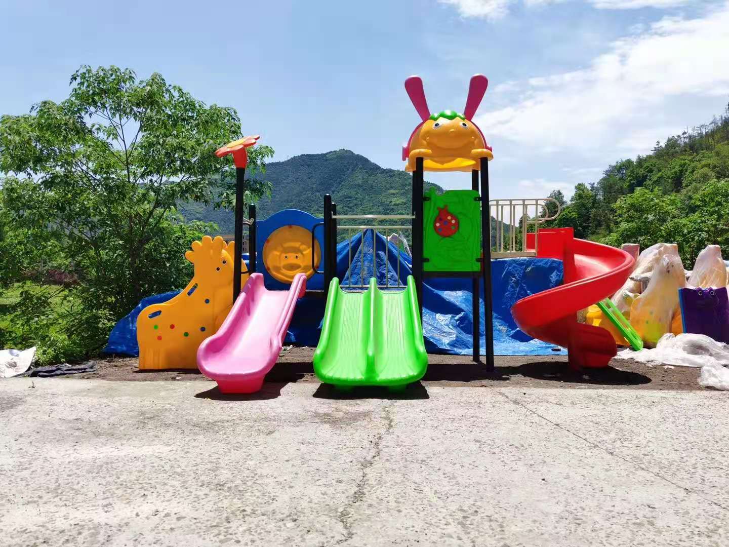 幼儿园滑滑梯小区小博士组合滑梯儿童室外游乐设施户外大型滑滑梯