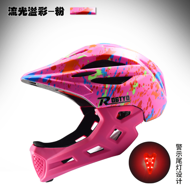 Balance Bike (for Kids) Helmet Riding Cap Full Face Helmet Sliding Step Dray the Skating Shoes Bicycle Riding Protective Gear Protective Equipment