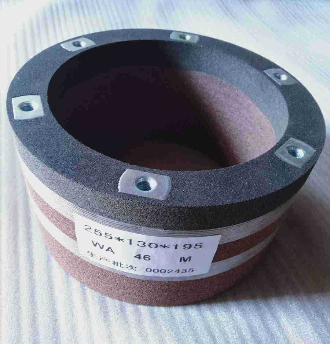 磨刀片筒形砂轮立磨菱苦土树脂立磨砂瓦砂轮机