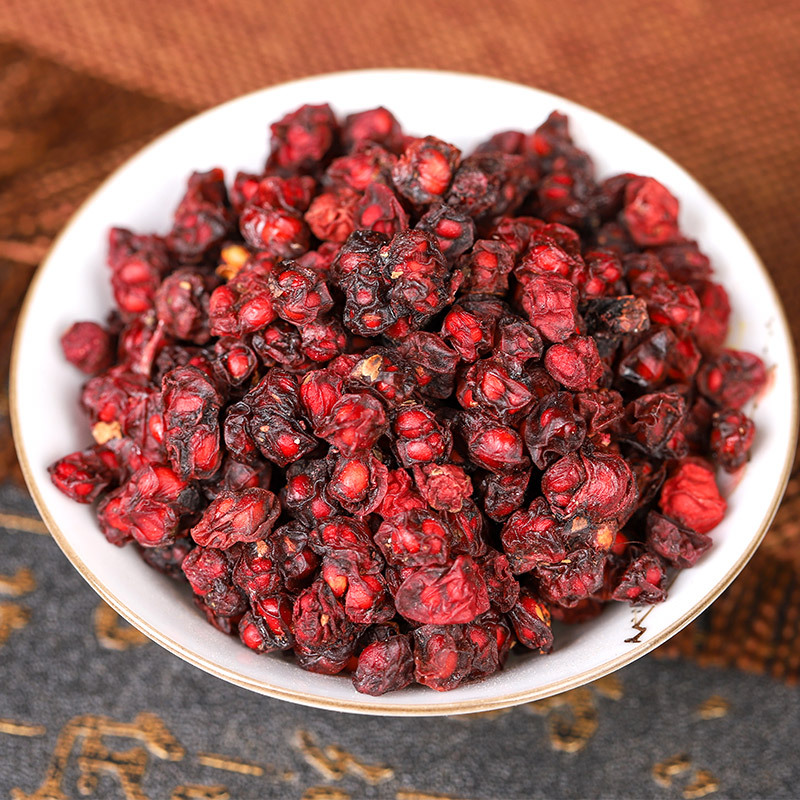 辽五味中药材长白山无熏辽五味散装500g北五味子批发五味子