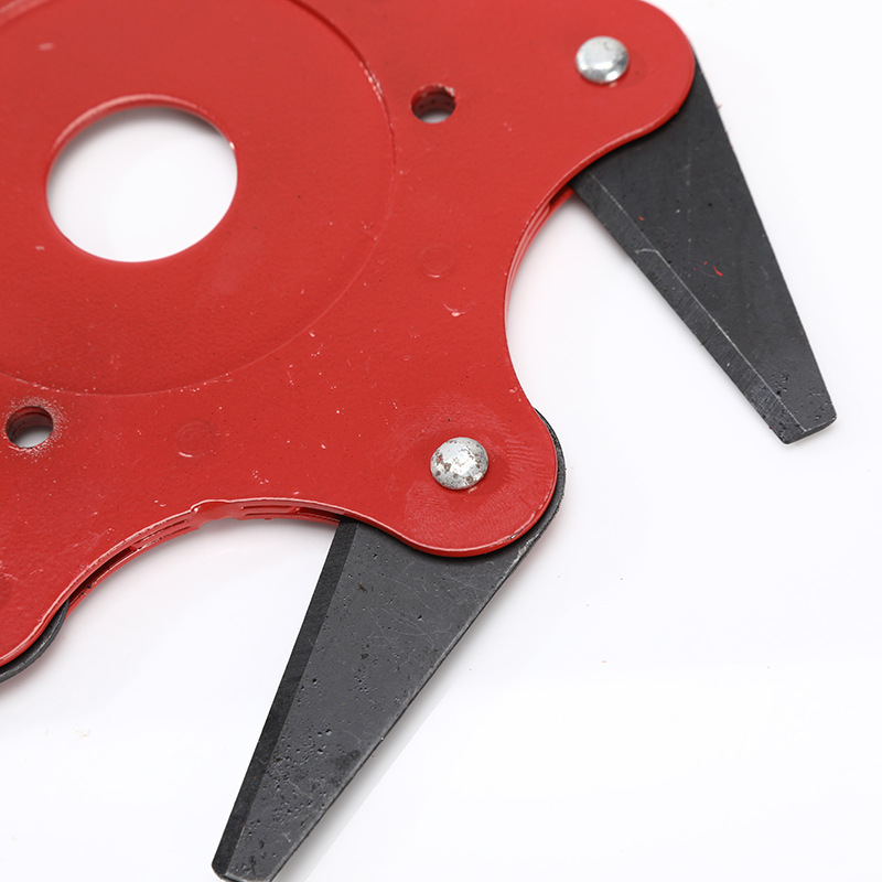 割草机刀片配件打草头六叶刀园林工具粗枝剪家用剪刀通用除草头