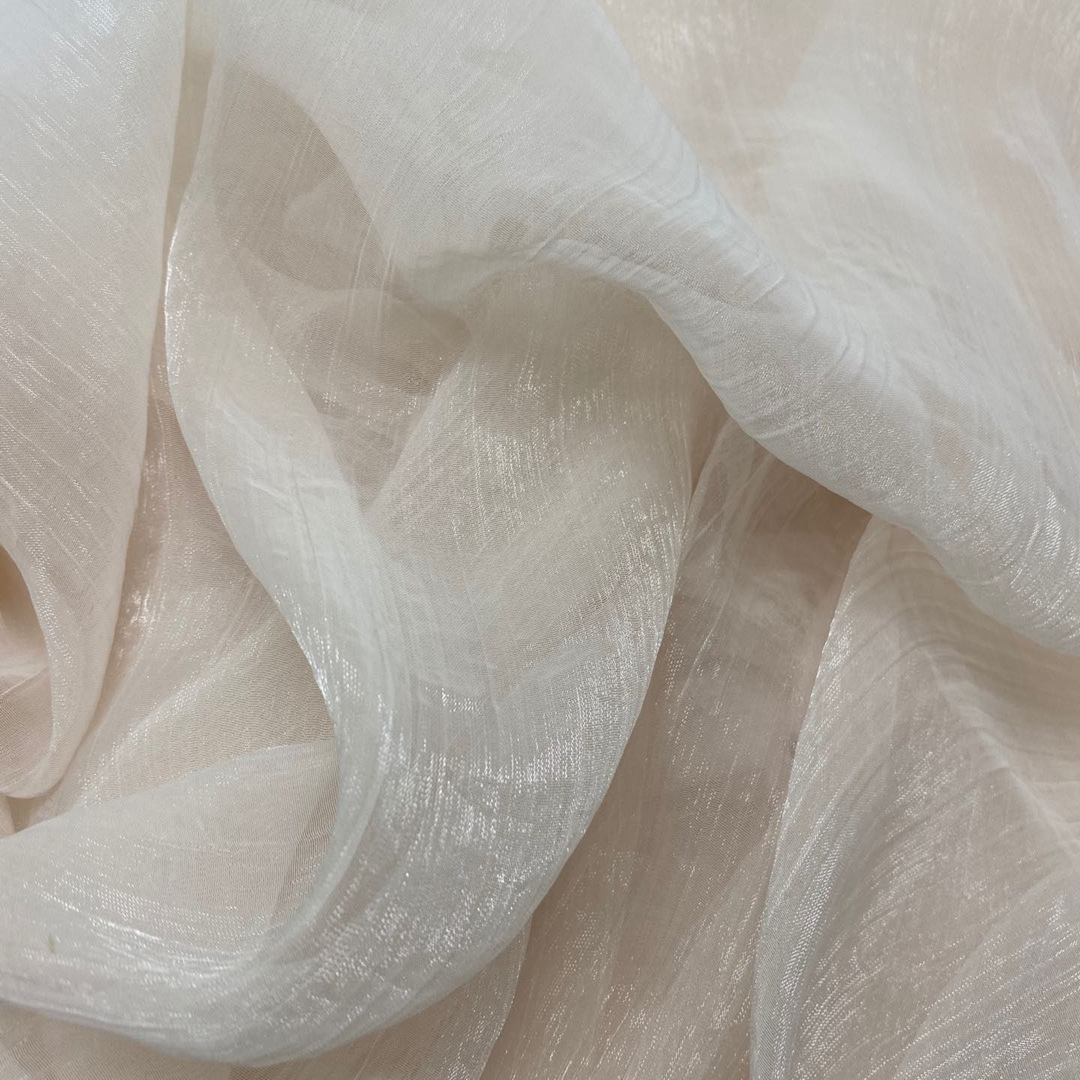 30d锦丝皱雪纺面料 连衣裙丝巾面料 春夏汉服光绉布料 雪纺面料