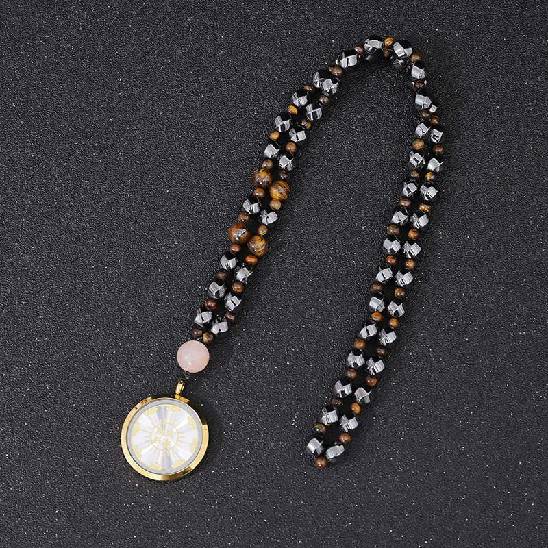 随意订制图锗石负离子石墨烯远红外复合能量量化驱动能量项链