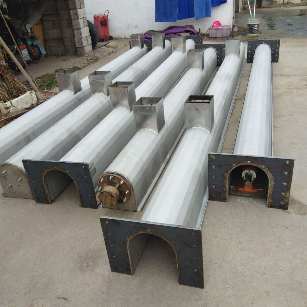 移动式粮食输送机 不锈刚304螺旋绞龙输送机 粮食面粉提升机