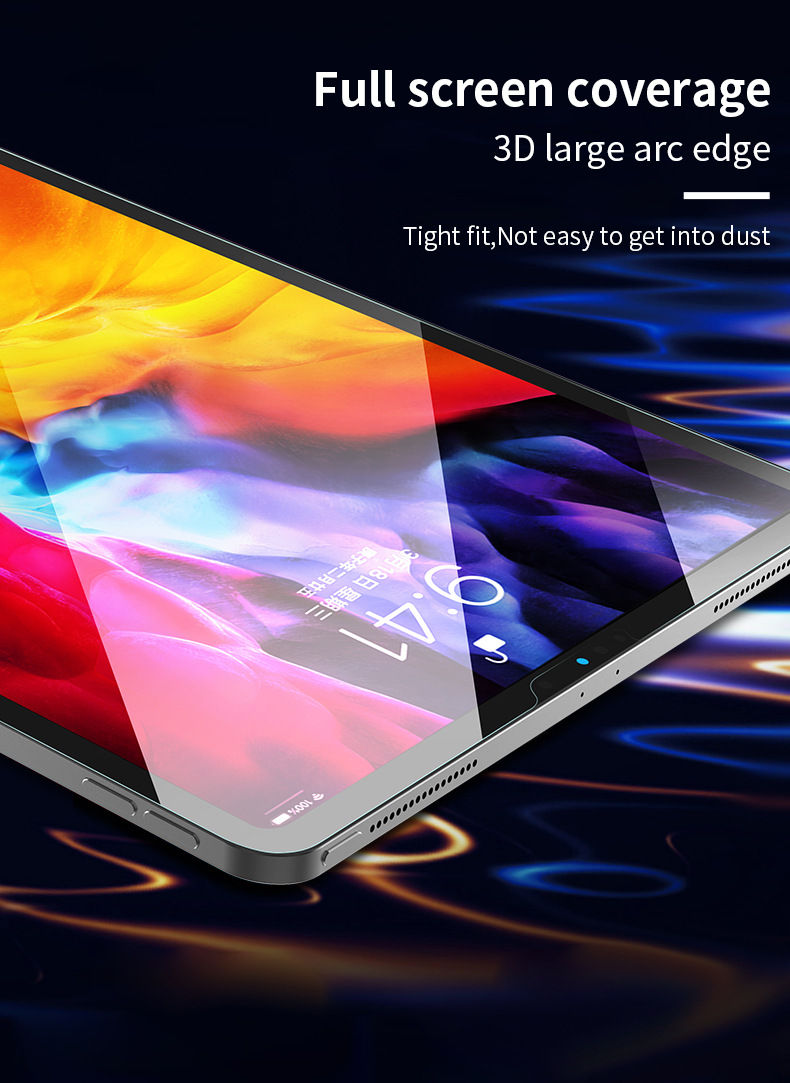 9 钢化膜 2020款11寸 高铝苹果平板保护膜工厂