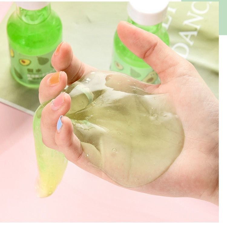 Creative Transparent Fake Water Non-Stick Hand Drink Bottled Fake Water Sand Skin Glue Slim Plasticine DIY