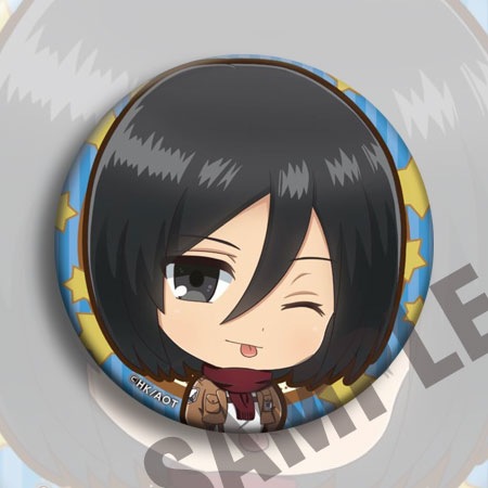 进击的巨人动漫徽章58mmc款 二次元周边礼物吧唧定制三笠兵长海报