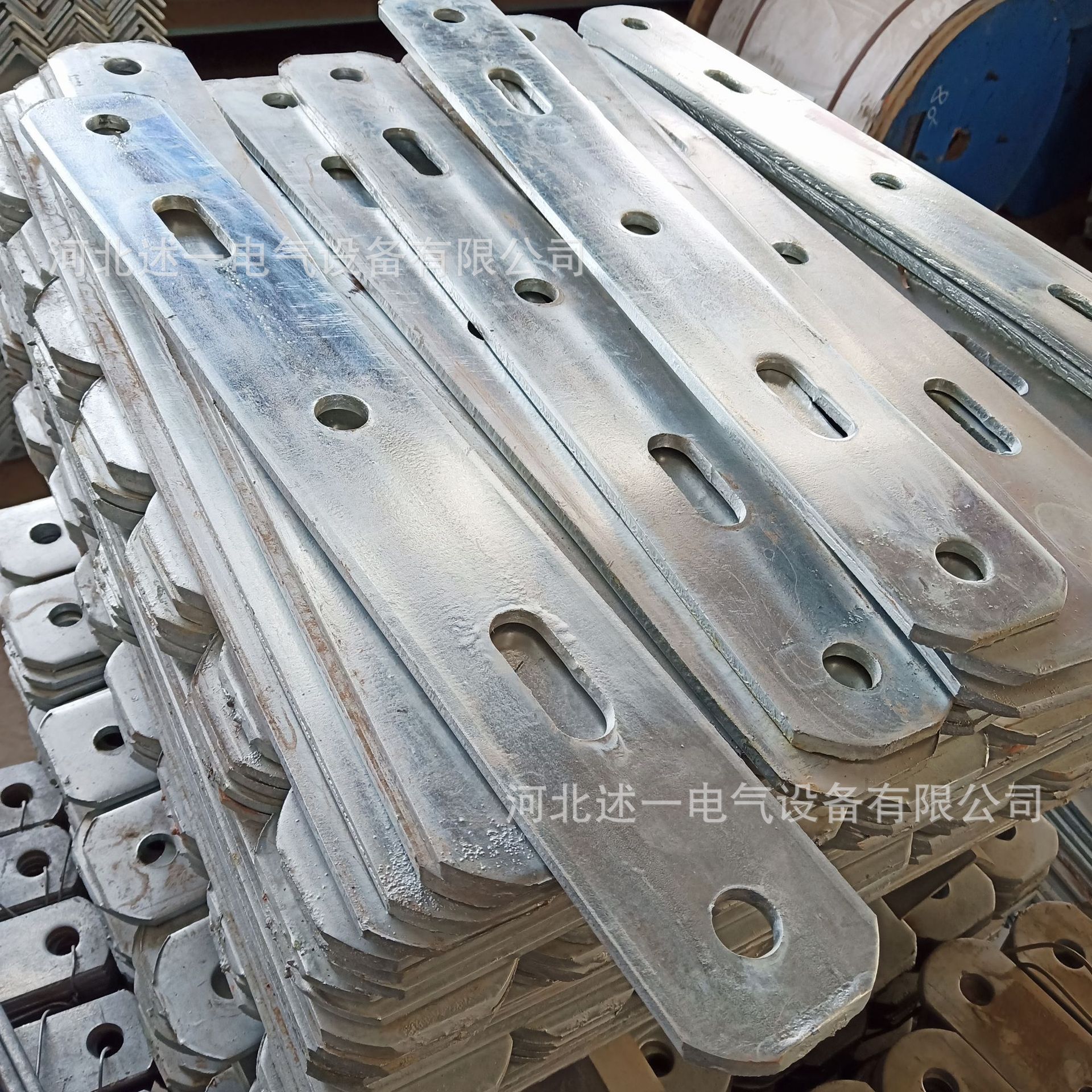 厂家批发五孔连板联板耐张联板挂线连铁l型挂板电力金具铁附件