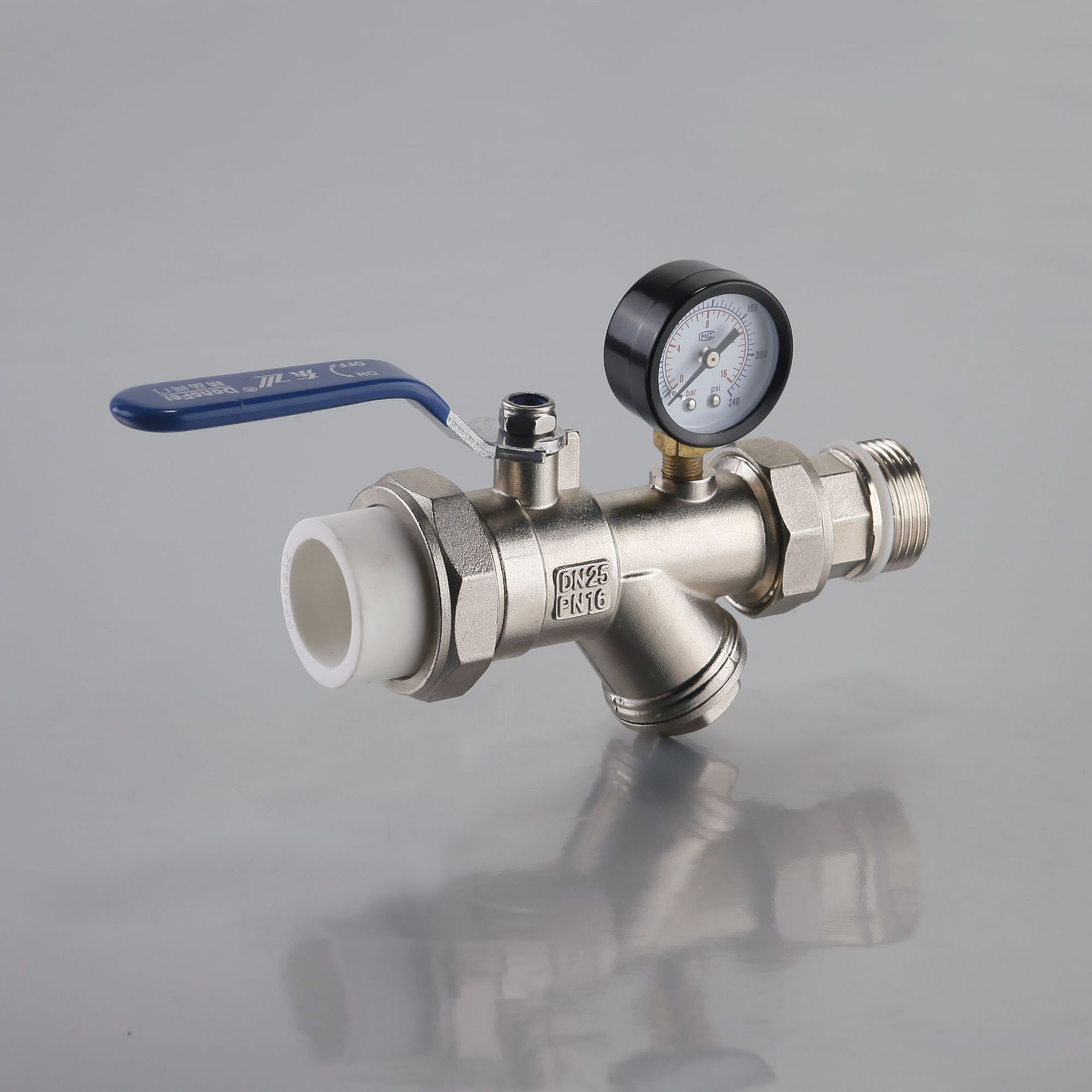 ppr外丝活接过滤器球阀 分水器套阀