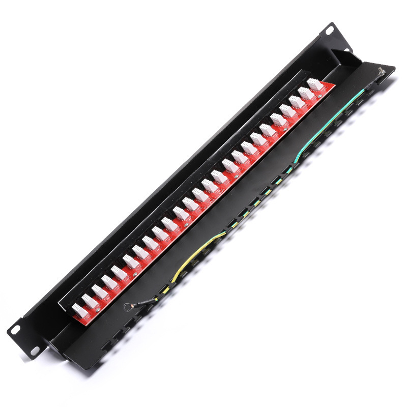 安普洪业p350-25口电话配线架50口25口4芯线路板电话语音配线架