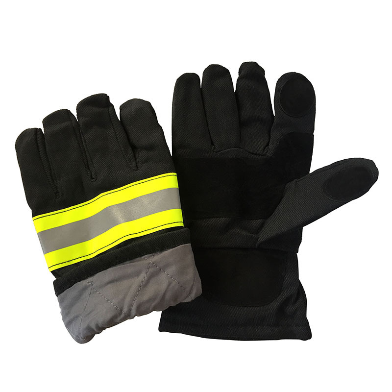 长期 02式消防员防护手套 灭火防护手套 防火隔热消防手套