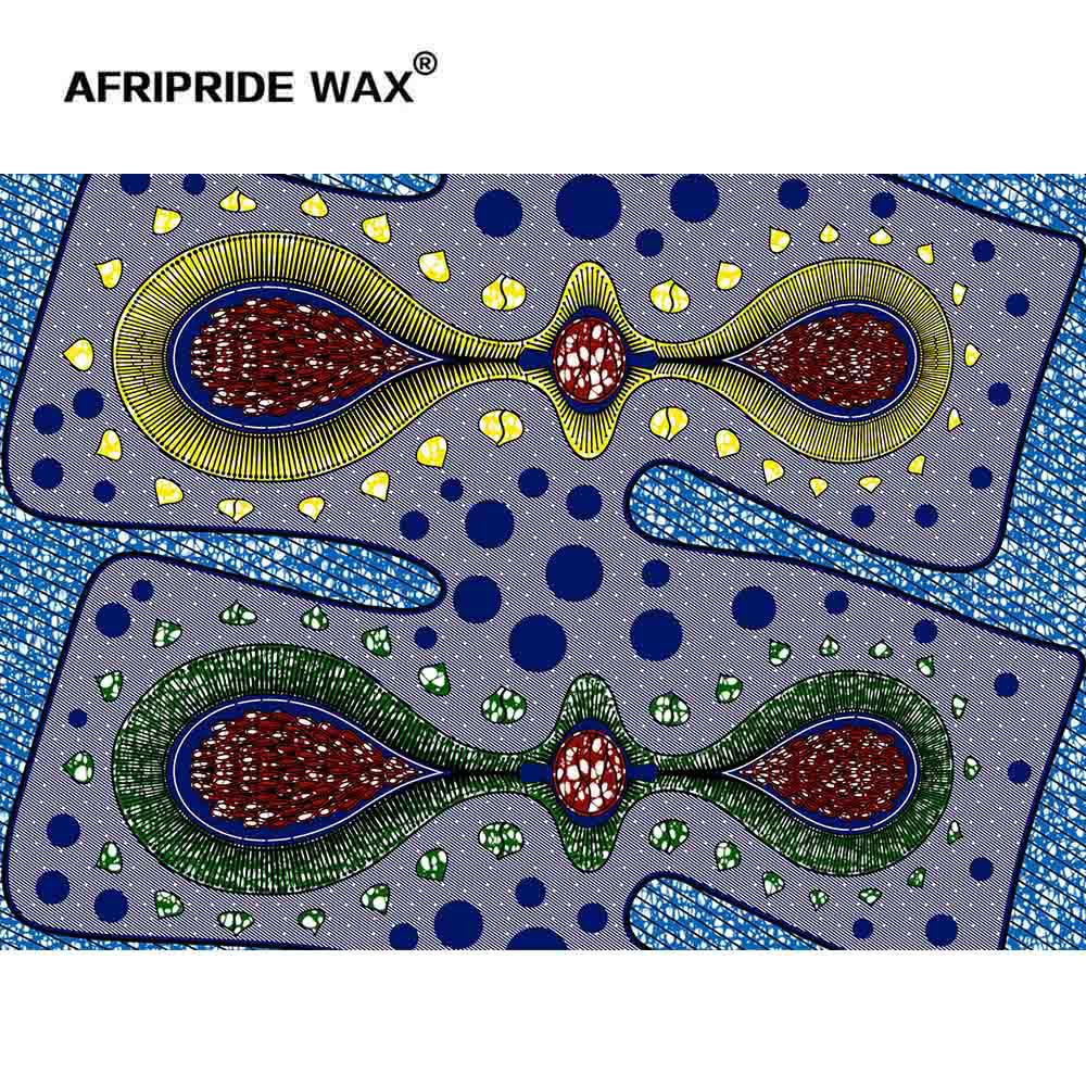 Foreign Trade African National Printing and Dyeing Cerecloth Cotton Printed Fabric Afripride Wax