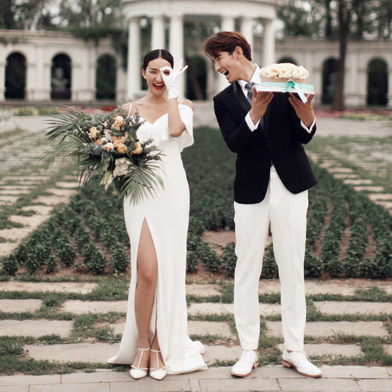 男女婚纱写真图片