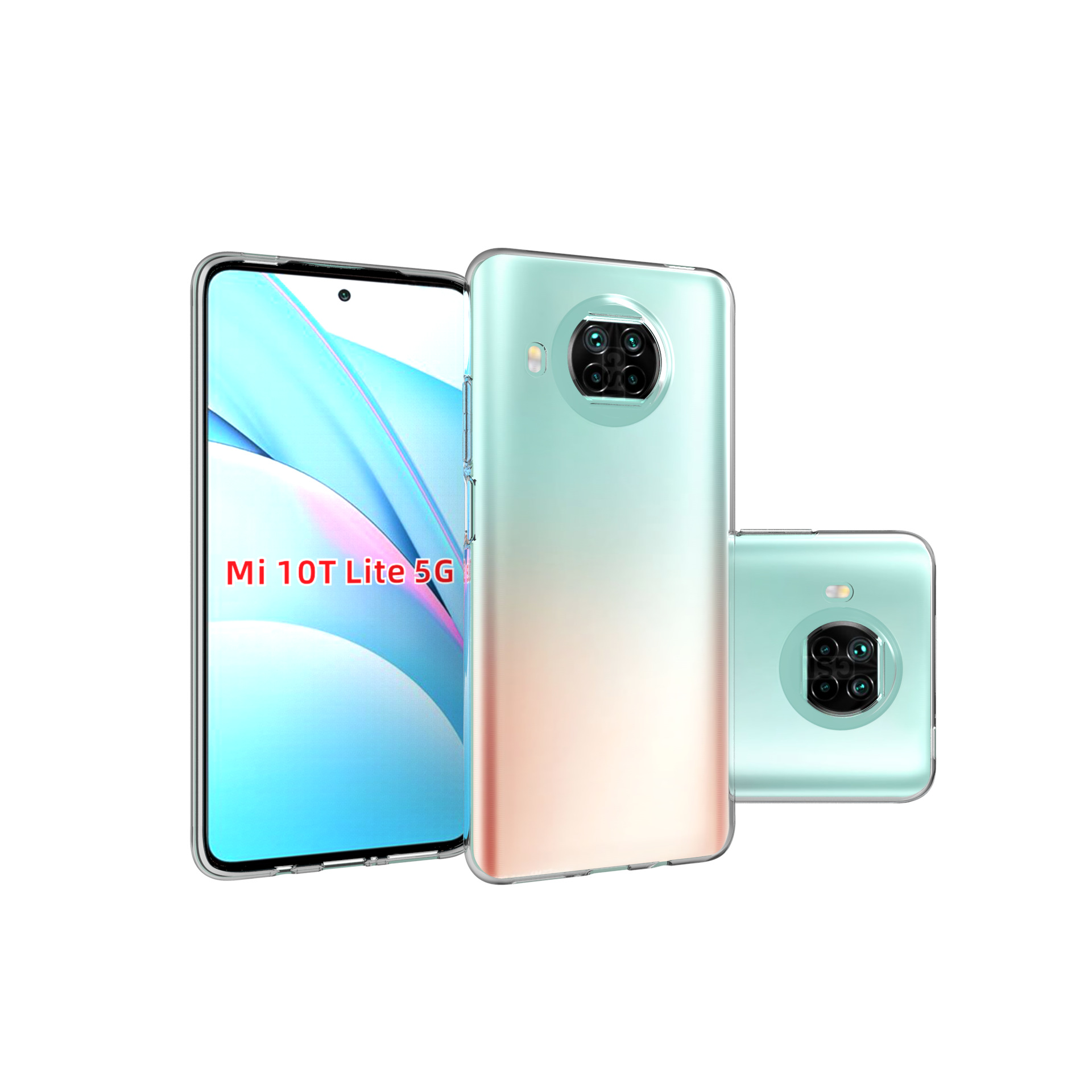 适用小米10t lite 5g防水纹手机壳素材tpu软壳保护套配件素材