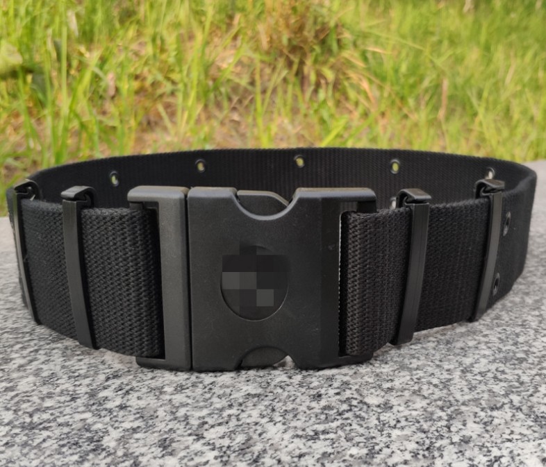 新款编织外腰带学生军训腰带军迷装备腰带保安作训腰带执勤腰带