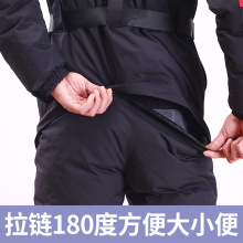 低温连体冷库防寒服冷库防冻服连体棉服工作服冷库服厚防寒冬钓服