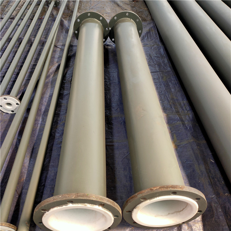 厂家钢衬聚氨酯管道衬胶管道耐磨耐酸碱橡胶衬塑管道衬塑四氟管道